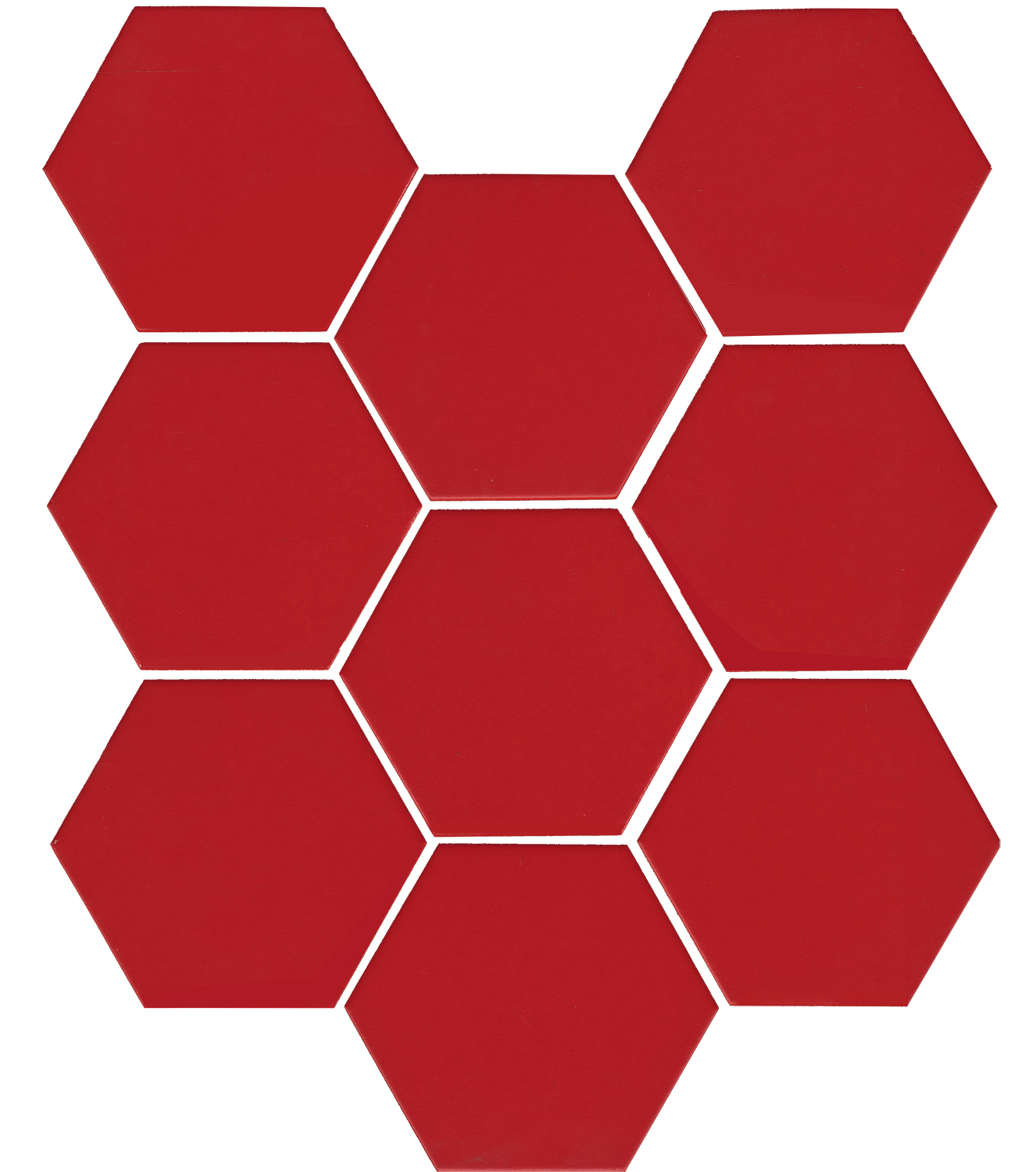 Керамогранит Kerama Marazzi Кальсада красный натуральный SG1009N, цвет красный, поверхность натуральная, шестиугольник, 104x120