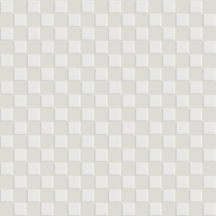 Керамогранит Tagina Petite Mosaique Blanc 7VF08P6, цвет белый, поверхность глянцевая, квадрат, 200x200
