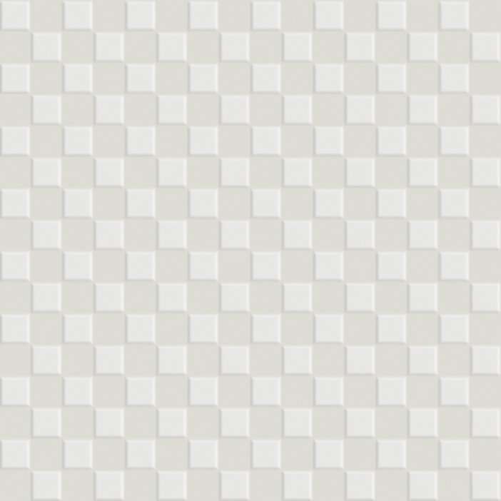 Керамогранит Tagina Petite Mosaique Blanc 7VF08P6, цвет белый, поверхность глянцевая, квадрат, 200x200