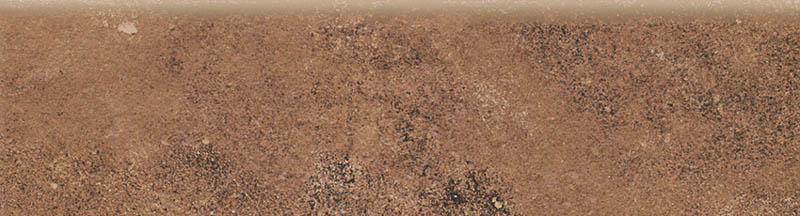 Бордюры Paradyz Scandiano Rosso Cokol, цвет коричневый, поверхность матовая, прямоугольник, 81x300