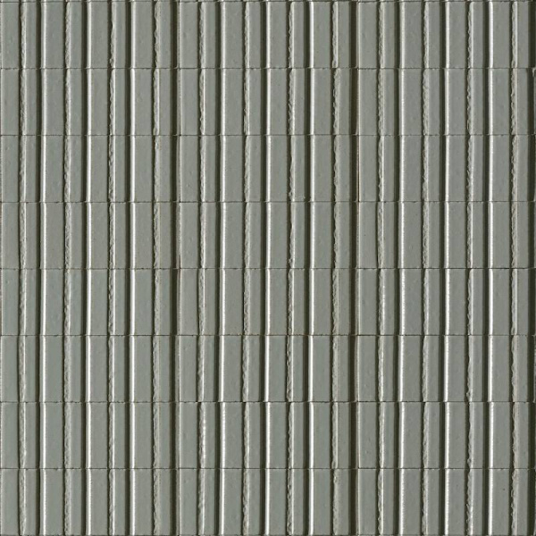 Керамическая плитка Ragno Glace Struttura 3D Raye Avio Glossy RAEQ, цвет серый, поверхность глянцевая рельефная, прямоугольник, 75x200