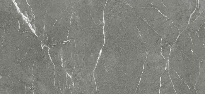 Широкоформатный керамогранит Imola The Rock NEGRES6 278 RM, цвет серый, поверхность матовая, прямоугольник, 1200x2780