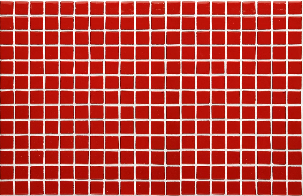 Мозаика Ezarri Lisa 2537 - Е, цвет красный, поверхность глянцевая, прямоугольник, 313x495