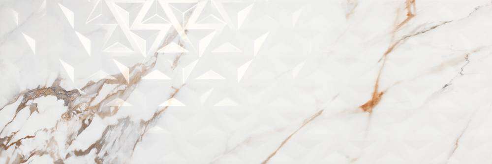 Керамическая плитка Porcelanite Dos Firenze 1219 Calacatta Gold Rel Geo, цвет белый, поверхность глянцевая, прямоугольник, 400x1200