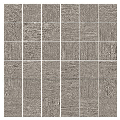 Мозаика Serenissima Costruire Mos (5X5) Argilla Fango 1062546, цвет коричневый, поверхность матовая, квадрат, 300x300