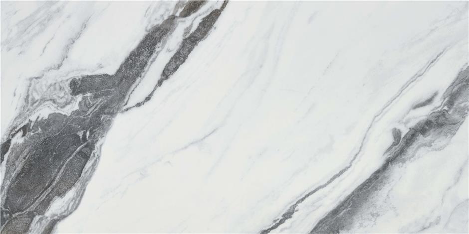 Керамогранит STN Ceramica Fiorland White Rect., цвет белый серый, поверхность матовая, прямоугольник, 600x1200
