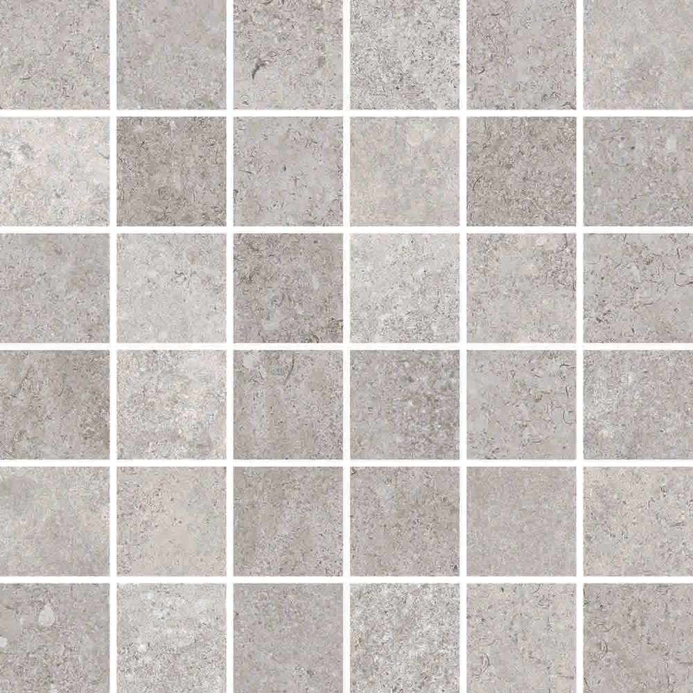 Мозаика Cerdomus Castle Mosaico 4,7x4,7 Grey 64319, цвет серый, поверхность матовая, квадрат, 300x300
