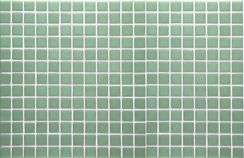 Мозаика Ezarri Lisa 2549 - А, цвет зелёный, поверхность глянцевая, прямоугольник, 313x495