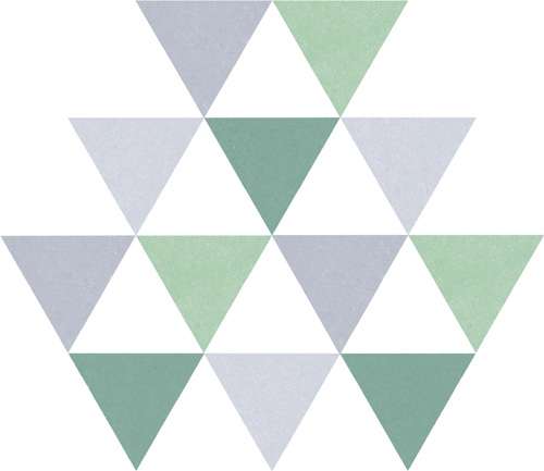 Керамогранит Codicer Delta Green, цвет зелёный, поверхность матовая, прямоугольник, 220x250