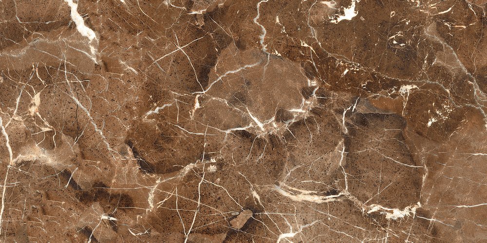 Керамическая плитка Piastrella Ольхон Империя Люкс Коричневая, цвет коричневый, поверхность глянцевая, прямоугольник, 250x500