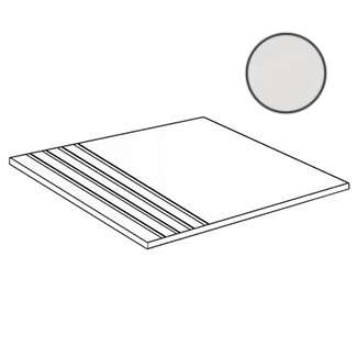 Ступени Alfalux Crossover White Step 8200954, цвет серый, поверхность матовая, прямоугольник, 300x600