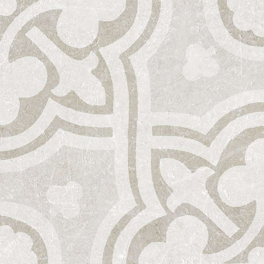 Керамическая плитка Cifre Decor Leila White, цвет белый, поверхность матовая, квадрат, 200x200