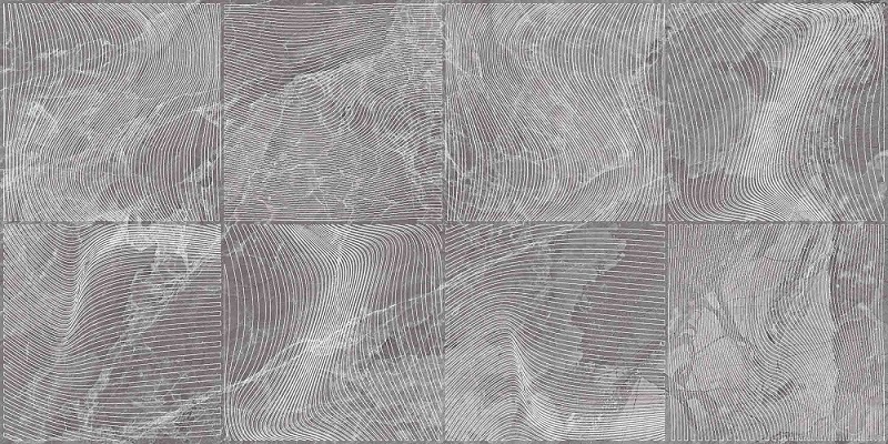 Керамическая плитка Axima Флорида Переходная Серая, цвет серый, поверхность глянцевая, прямоугольник, 250x500