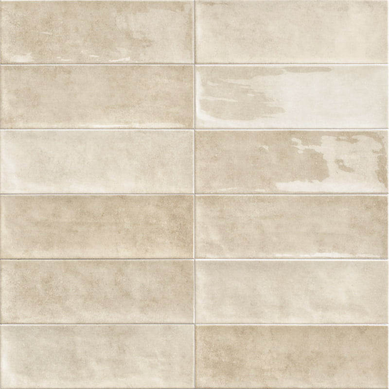 Керамическая плитка Mainzu Cinque Terre Cream, цвет бежевый, поверхность глянцевая, прямоугольник, 100x300