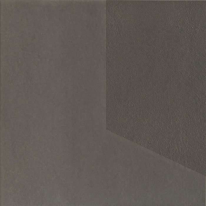 Керамогранит Mutina Numi Cliff B Dark Grey KGNUM15, цвет серый тёмный, поверхность матовая, квадрат, 600x600