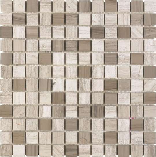 Мозаика Dune Contract Mosaics Kolda 187104, цвет бежевый, поверхность глянцевая матовая, квадрат, 305x305
