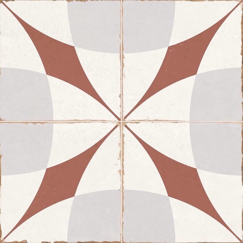 Керамическая плитка Dual Gres Old School Simon, цвет разноцветный, поверхность матовая, квадрат, 450x450