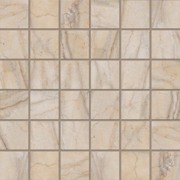 Мозаика Estima Bernini Pearl BR01 Полированный 30x30 67330, цвет бежевый, поверхность полированная, квадрат, 300x300