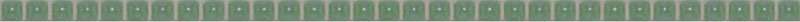 Бордюры РосДекор Бусинки Зеленые Люстр, цвет зелёный, поверхность глянцевая, прямоугольник, 7x250