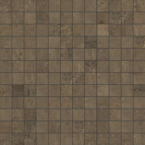 Мозаика Aparici Brooklyn Vison Mos 2,5X2,5, цвет коричневый, поверхность матовая, квадрат, 298x298