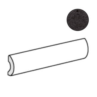 Спецэлементы Equipe Tribeca Pencil Bullnose Basalt 26893, цвет чёрный, поверхность глянцевая, прямоугольник, 30x200