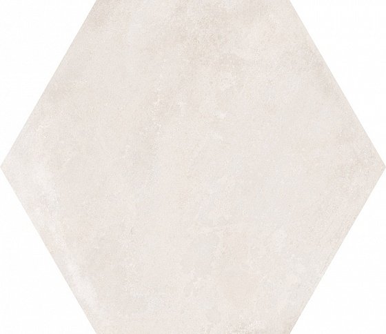 Керамогранит Equipe Urban Hexagon Natural 23512, цвет белый, поверхность матовая, шестиугольник, 254x292