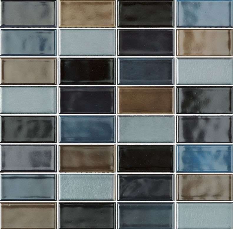 Мозаика Love Tiles Light Mosaico Decor Trend, цвет разноцветный, поверхность глянцевая, прямоугольник, 274x279