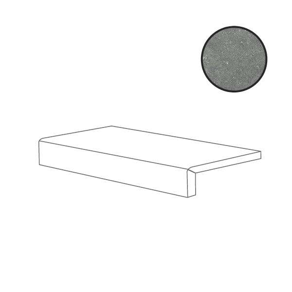 Спецэлементы Flaviker X20 Nordik Stone Elem. L Grey 0004239, цвет серый, поверхность матовая, прямоугольник, 150x900