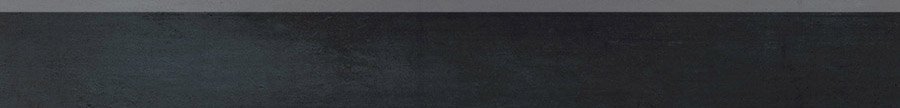 Бордюры Italon Surface Steel Battiscopa Matt. 610130000313, цвет чёрный, поверхность матовая, прямоугольник, 72x600