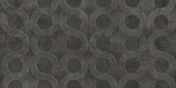 Керамическая плитка Atlantic Tiles Lloyd Organic Graphite, цвет серый, поверхность матовая, прямоугольник, 450x900