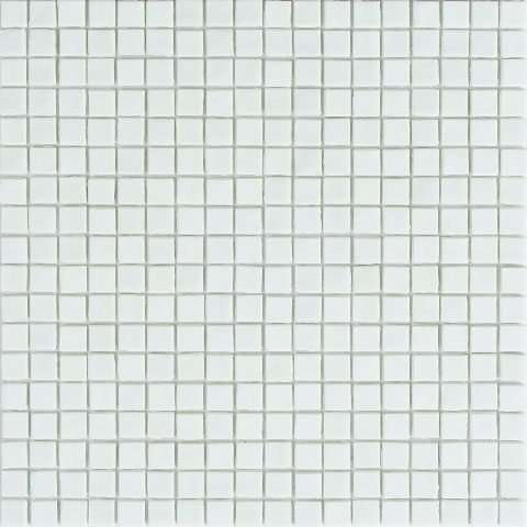 Мозаика Alma Mosaic Opaco NA168, цвет белый, поверхность глянцевая, квадрат, 295x295