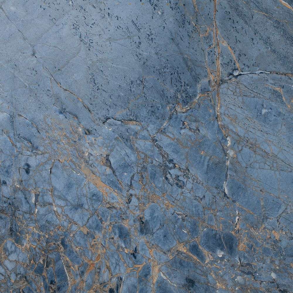 Керамогранит Roca Marble Nouveau Rectificado, цвет синий, поверхность матовая, квадрат, 1200x1200