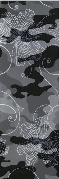 Декоративные элементы Settecento Dunes Decoro Safari Nero, цвет чёрный, поверхность глянцевая, квадрат, 319x963