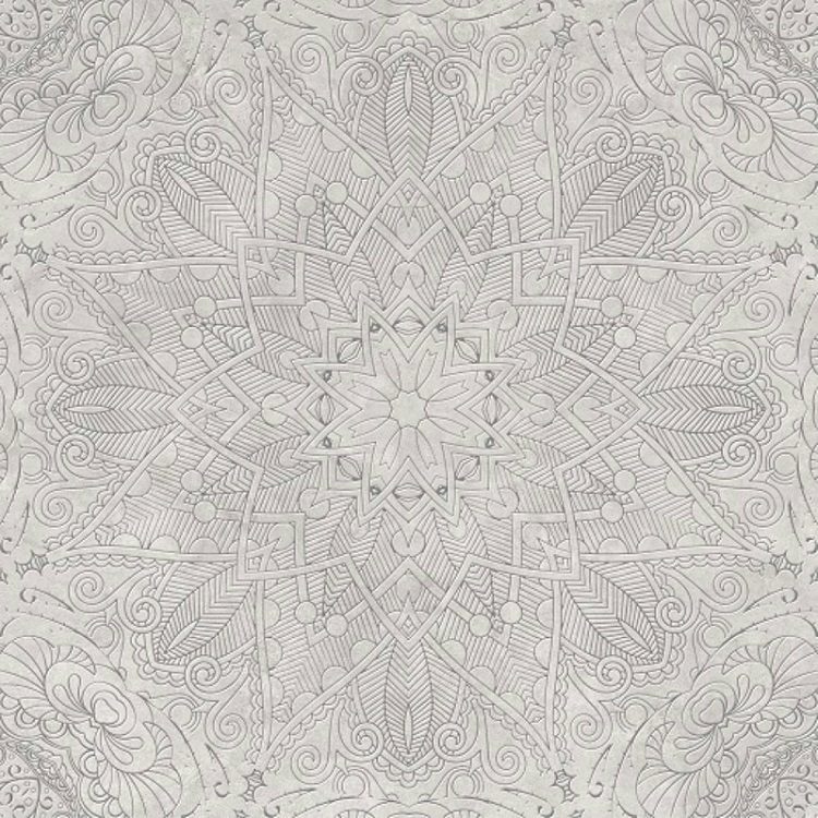 Керамогранит Absolut Keramika Sumatra Victoria, цвет серый, поверхность сатинированная, квадрат, 600x600