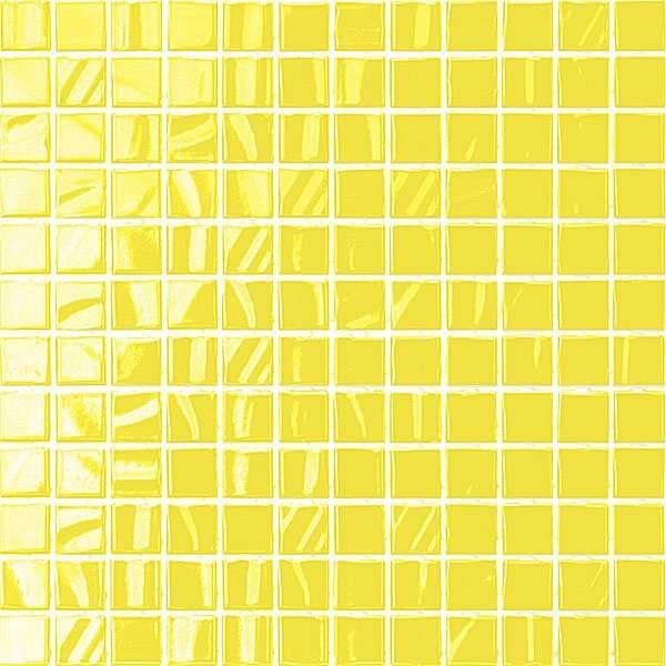 Мозаика Kerama Marazzi Темари желтый 20015, цвет жёлтый, поверхность глянцевая, квадрат, 298x298
