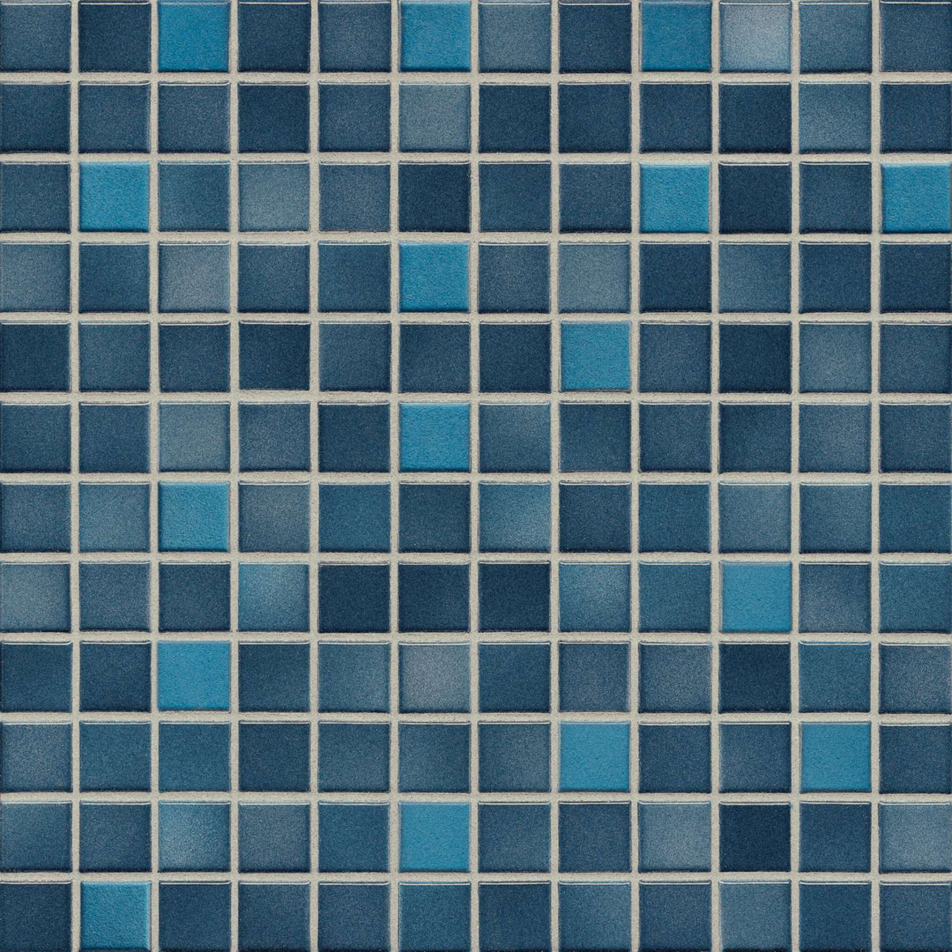 Мозаика Jasba Fresh Midnight Blue-Mix 41309H, цвет синий, поверхность матовая, квадрат, 316x316