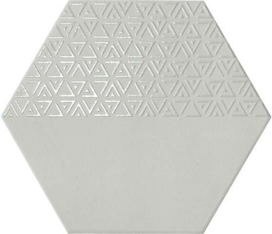 Декоративные элементы Realonda Opal Deco Grey, цвет серый, поверхность матовая, шестиугольник, 285x330