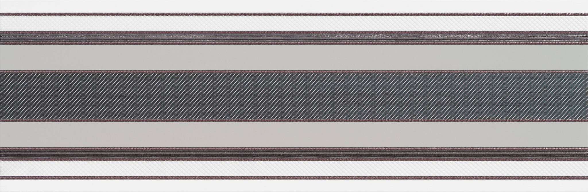 Декоративные элементы Atlantic Tiles Aston Decor Silver, цвет разноцветный, поверхность матовая, прямоугольник, 295x900