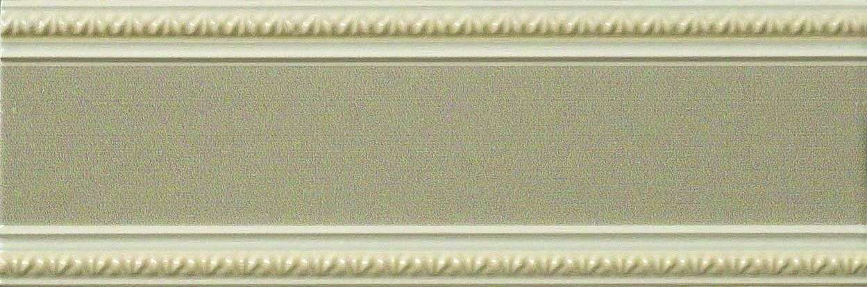 Бордюры Vallelunga Lirica Tortora Listello p170470, цвет серый, поверхность глянцевая, прямоугольник, 100x300