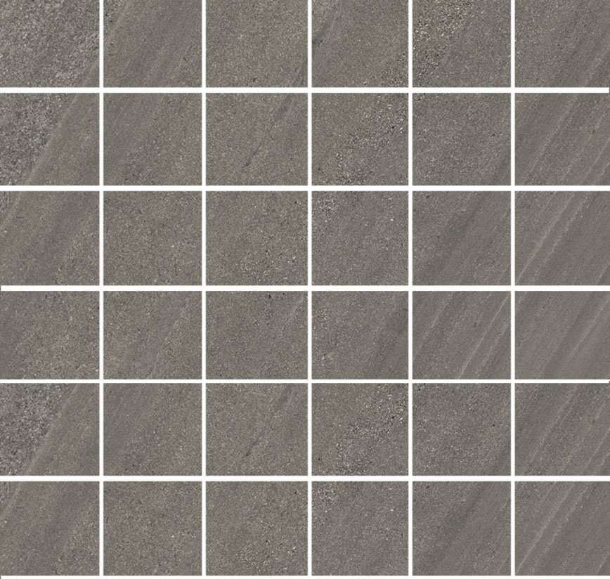 Мозаика Impronta Nordic Stone Mosaico Svezia NT043MA, цвет серый, поверхность матовая, квадрат, 300x300