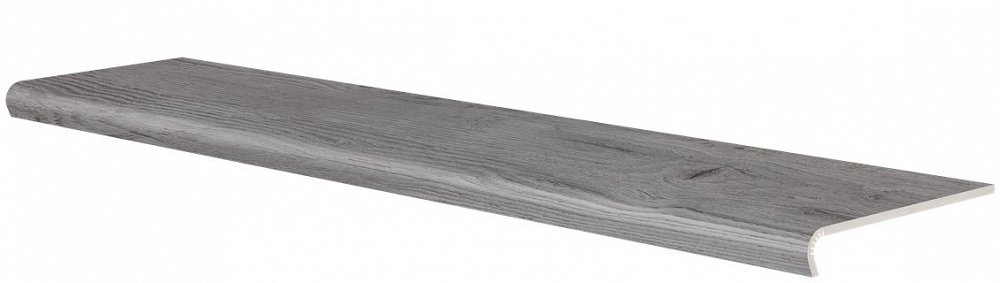 Ступени Cerrad V-shaped Cortone Grigio Ступень с капиносом, цвет серый, поверхность матовая, прямоугольник с капиносом, 320x1202
