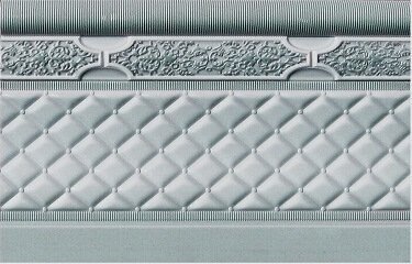 Бордюры Kerasol Otoman Gris Zocalo, цвет серый, поверхность глянцевая, прямоугольник, 160x250