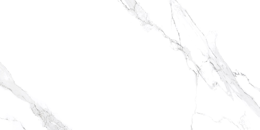 Керамогранит Infinity Ceramica Pearl Statuario Glossy Silver Line, цвет белый, поверхность глянцевая, прямоугольник, 600x1200