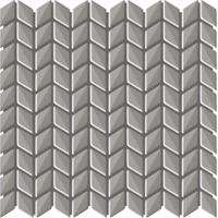 Мозаика Ibero Materika Mosaico Smart Dark Grey, цвет серый тёмный, поверхность матовая, прямоугольник, 310x296