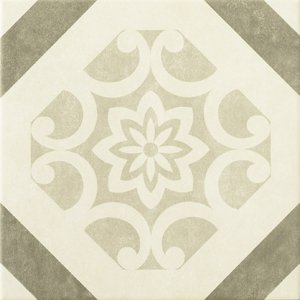 Декоративные элементы Epoca Art Deco Dec. Taupe, цвет бежевый, поверхность матовая, квадрат, 325x325