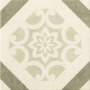 Декоративные элементы Epoca Art Deco Dec. Taupe, цвет бежевый, поверхность матовая, квадрат, 325x325
