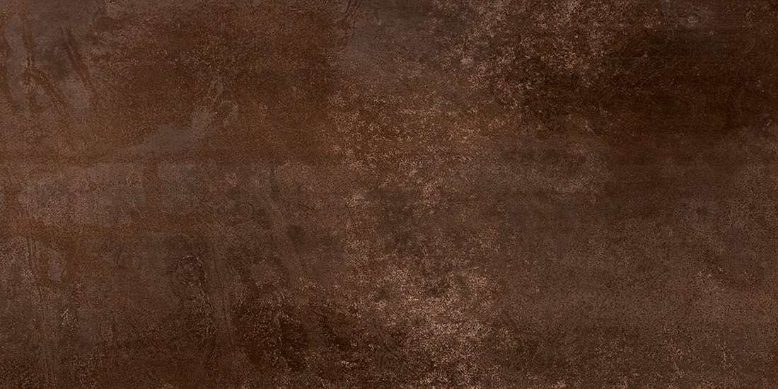 Керамогранит Floor Gres Flowtech Russet Nat 6mm 757058, цвет коричневый, поверхность матовая, прямоугольник, 600x1200