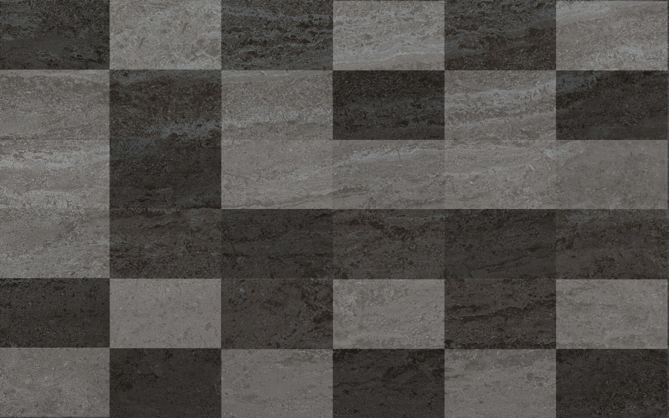 Мозаика Terracotta Graphite Mosaic TD-GR-D-MO, цвет серый, поверхность матовая, прямоугольник, 250x400