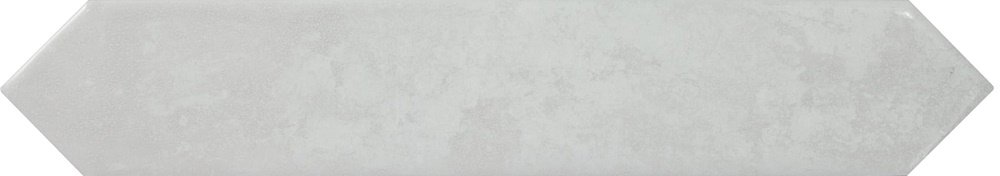 Керамическая плитка Wow Mestizaje Chateau Crayon White Gloss 111376, цвет белый, поверхность глянцевая, прямоугольник, 40x226
