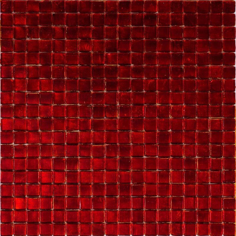 Мозаика Alma Mosaic Beauty B99, цвет красный, поверхность глянцевая, квадрат, 295x295